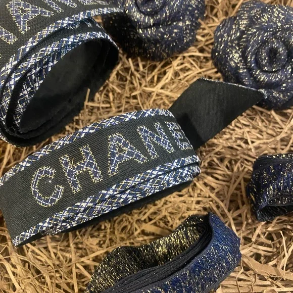 Authentic Chanel Ribbons and Camellia Flowers Bundle of 6 - Picture 13 of 15